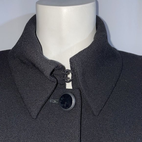 emanuel ungaro Black Colored Jacket Vestimenta Spa Size 4 - Picture 2 of 9